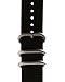 KoolBands 18mm, 20mm, 22mm And 24mm Tough Royal Woven Nylon Wrist Band Strap Bracelet with Stainless Steel Buckle