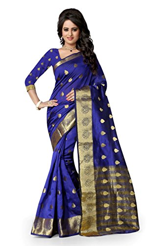 Shopaholic women s kanjivaram silk designer saree free size multi