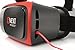 VR Headset for iPhone & Samsung [All Android] Virtual Reality Glasses - Play Your Best Mobile Games & 360 Movies With Soft & Comfortable New 3D Goggles Plus Special Adjustable Eye System