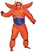 Disguise Men's Red Baymax Inflatable Adult Costume, Red, One Size