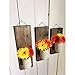 6PCS Artificial Flowers, 8.7'' Gerbera Daisies Silk Flowers Realistic Real Touch Fake Daisy Mum Flowers Chrysanthenum,Sunflowers Bouquet With Flocking Stems Gerber Daisy Fall Flowers for Home Decor
