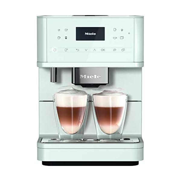 Miele CM 6160 MilkPerfection Kaffeevollautomat – OneTouch for Two, AromaticSystem, 4 Genießerprofile, DoubleShot, WLAN…