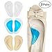 Dr. Foot’s Arch Support Shoe Insoles for Flat Feet, Gel Arch Inserts for Plantar Fasciitis, Adhesive Arch Pad for Relieve Pressure and Feet Pain- 3 Pairs (Beige+Blue+ Clear)thumb 1