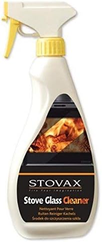 Stovax 3x Spray On Stove Glass Cleaner Fast Acting 500ml
