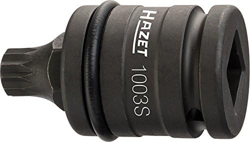 HAZET 2549-18/4 M18 Internal Serration Profile XZN Impact Socket Set - Multi-Colour
