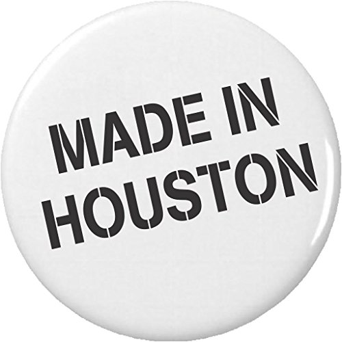 Made in Houston 2.25" Keychain Born Raised Pride Texas