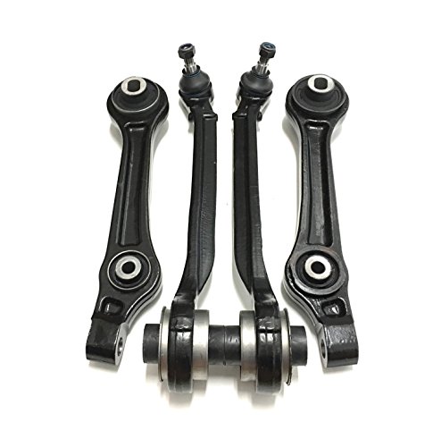 PartsW 16 Pc Complete Suspension Kit for Chrysler 300, Dodge Charger, Challenger & Magnum Control Arm, Inner Outer Tie Rod Ends, Sway Bar Link Lower Ball Joints Boots Bellow Only RWD