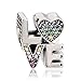 Pandora Jewelry Love Charm in Sterling Silver