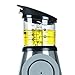 ORIGINAL #1 - Press & Measure 17oz Olive Oil/Vinegar Dispenser/Herb Infuser - no-drip spout, measures in TBSP and ML
