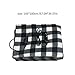Missbee Electric Heating Blanket, 12V Lattice Fleece Car Supplies Winter Hot Car Constant Temperature Heating Blanket for Travel Camping Picnic Heater 145x100cm