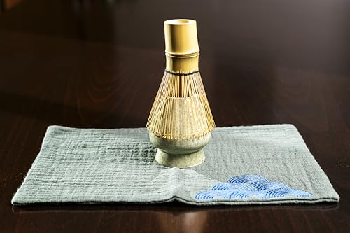 HarmonizeYourSenses Complete Matcha Kit, Matcha Set Tea Ceremony Kit, Tea Set of 7 Pieces, Ceramic Bowl and Premium Quality Bamboo Whisk, Ideal for Gift. Wellness and Harmony.
