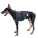OneTigris Tactical Dog Training Vest Harness with Mesh Padding and Two Handles (Black - Upgraded Version, L / 49cm)