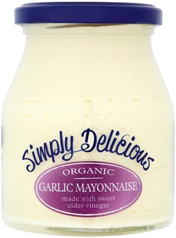 Simply Delicious Organic Garlic Mayonnaise 300g