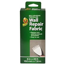 Duck Brand 282084 self-adhesive reparación tela para yeso, 15,24 cm