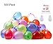 Arfun 500 Pack Self Tie Water Balloons, Latex Water Bomb Balloons Fight Games,Summer Splash Fun for Kids and Adults