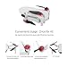 Helistar 4 Pcs Aluminum Motor Cover Protective Cover Compatible with DJI Mavic Mini Drone, Red