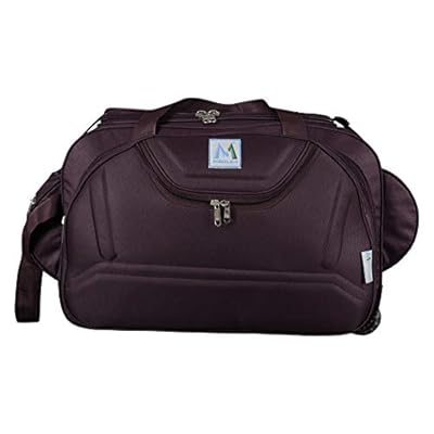 M MEDLER Epoch Nylon 60cm Strolley Duffle Bag- 2 Wheels (EPOCH05WIN_Wine)