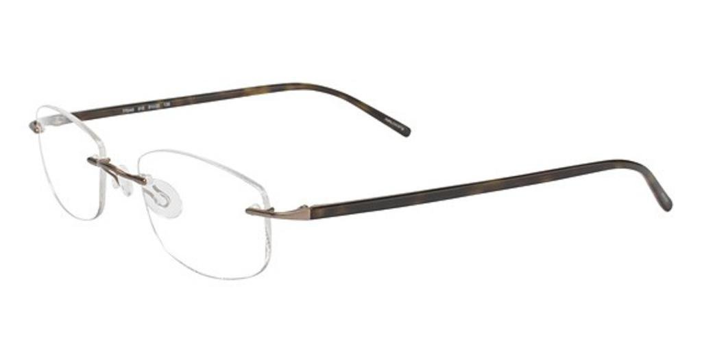 Marchon Airlock 2 770/45 015 Dark Tortoise Authentic Eyeglasses 51-20-135 151905_54-16-  main image 4