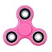 Spinner Fidget Toy fidget spinners Focus Ultra Durable High Speed Hybrid Bearing 1-3 Min Spins (NEON PINK)