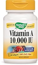 Nature's Way Vitamin A 10,000 IU , 100 Softgels