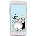 iPhone 8 Case, iPhone 7 Case, MC Fashion [Ultra Slim] Japanese Cartoon Pattern Transparent Soft TPU Protective Cover Case for iPhone 7/ iPhone 8 (Cartoon Characters)