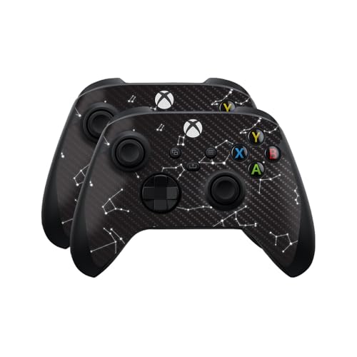 Carbon Fiber Skin Compatible with Microsoft Xbox Series X|S Controller (2 Pack)…