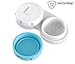 Contact Lens Cases - 12 Contact Case Value Pack, Bulk 1 Year Supply in a Convenient Storage Container, FDA Approved, Safe-Eco Friendly Premium Cases- by Vizn Pro