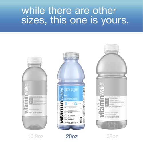 vitaminwater zero sugar ice, electrolyte enhanced water with vitamins ...