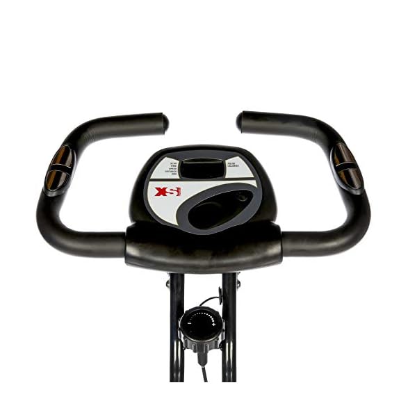 XS Sports B210 Folding Magnetic Exercise Bike - Indoor Fitness Equipment - Stationary Upright Gym Cycle and Foldable…