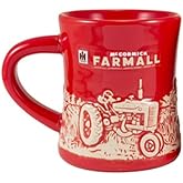 Farmall M Raised-Relief Red Mug