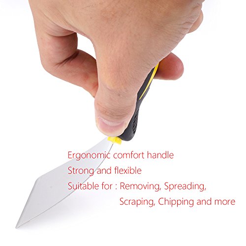 FYSETC 3D Printer Tools Kit Removal Tool 2 inch Putty Knife Set Stainless Steel Putty Tools Paint Scraper Blade Knife 3D Printing Parts