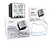 Automatic Wrist Blood Pressure Monitor Watch - Lovia Digital Home Blood Pressure Meter - Manual Blood Pressure Cuff - Clinically Accurate & Fast Reading, 2x120- Reading Memory,Large LCD Display,Black