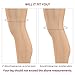 Knee Support, Knee Sleeve for Running, Jogging and More Sports, Brace and Support Knee Fits Women & Kids（2 pieces）