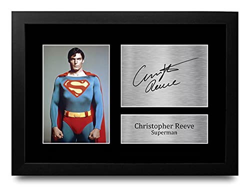 (Framed) Christopher Reeve as Superman