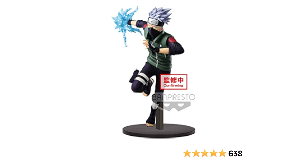 Amazon Com Banpresto Naruto Shippuden Vibration Stars Hatake Kakashi Figure Toys Games