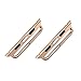 HSEE Stainless Steel Adapter for Apple Watch Band 38mm Connector, Apple Watch Buckle, Apple Watch Clasp（Rose Gold）