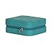 Mele & Co. 0062640 Josette Faux Leather Travel Jewelry Case Turquoise