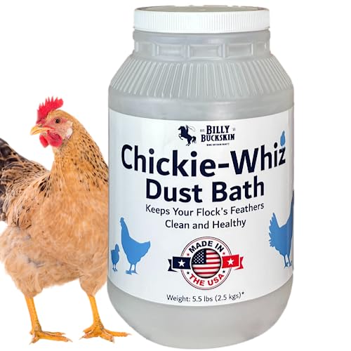 Chickie Whiz Dust Bath 5.5lb, Chicken Dust Bath, Dust Bath For Chickens For Healthy Chicken