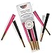 Beautiful Burns Rolling Papers, Black with Power Pink, Pre-Rolled Cones 8 Pack