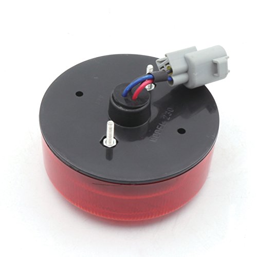 Pair LED Tail Light Rear Lamp Replacement For Kawasaki Teryx Teryx4 2012-2016 (red)