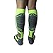 WeiMeet Ski Socks Knee High Warm Skiing Snowboard Socks for Men and Women (Green, L)