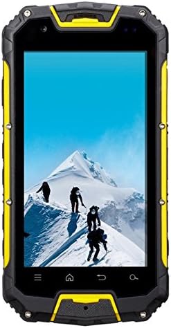 Generic Snopow M5, 2GB+16GB, Walkie Talkie Function, IP68 Waterproof, Dustproof, Shockproof, 4.5 inch, Android 5.1 MTK6735 Quad Core up to 1.2GHz, Network: 4G (Yellow)