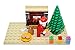 LEGO Christmas Santa Claus Toy with Christmas Tree, Fireplace, and Presents - Custom Minifigure