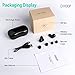 Wireless Earbuds, Syllable Bluetooth Headphones V5.0 Noise Isolation Earphones In Ear Stereo Bass Sweatproof Mini Running Earpiece with Mic for iPhone Samsung iPad and Most Android Phones