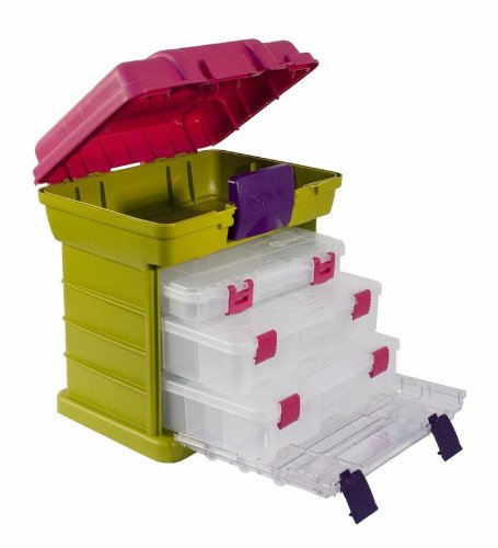 Creative Options 1354-87 Grab N' Go Rack System with 3 Utility Organizers