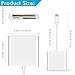 CF Card Reader For iPhone iPad mini air SD/TF/CF Card Adapter Trail Game Camera Viewer for iPhone 7 Plus/7/8/X/6s Plus/6s/6 Plus Support iOS 11.3 and Before No App Required Plug and Play