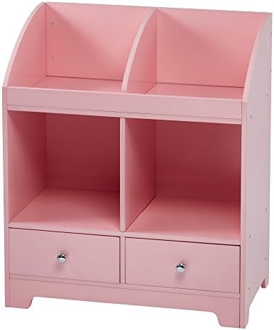 Teamson Kids Windsor Wooden Storage Cubby Pink