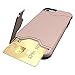 iPhone7 Case ,AoBoChi Extreme Protection Multifunction Kick -Stand Card Slot Wallet Slim Fit Dual Layer Protective case for iPhone7 4.7Inch (Rose red)