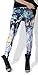 QZUnique Women's Cheshire Cat Princess Printed ElasticTights Leggings,Cheshire Cat,One Size