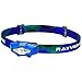 Rayvenge T1A LED Headlamp with Red Light, 115-Lumen, 114-Meter, IPX6 Waterproof, 6 Light Modes, 80h Long Battery Life, Only 1.3oz - Best Headlamps for Running, Camping, Hiking (Blue)